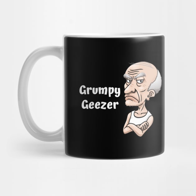 Grumpy geezer by Comic Dzyns